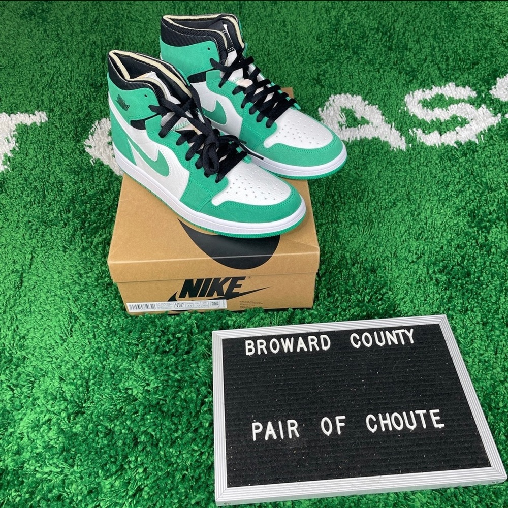 Jordan 1 High Zoom Air CMFT Stadium Green